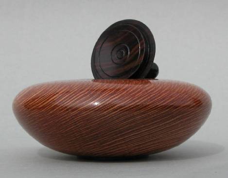 Reyanna's Lacewood Box - Open